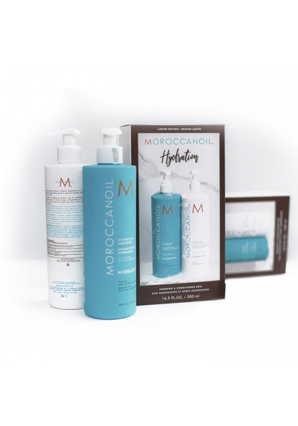 Cặp Dầu Gội Xả Moroccanoil Hydration 500ML - VTG DGM500